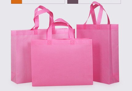 Realaiot Hot selling High Quality  eco Non-woven Bag Shopping Bag With Handlefor  Clothes /christmas gift accept print logo