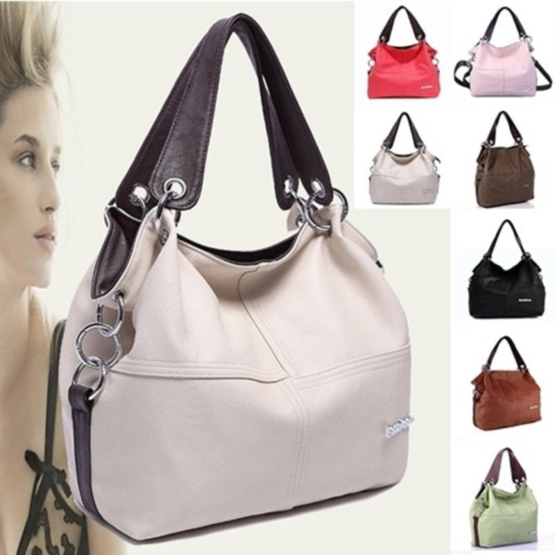 Cyflymder New Fashion Woman Luxury Handbag Large Capacity Composite Bag Ladies Leather Shoulder Messenger Bag Totes Purse