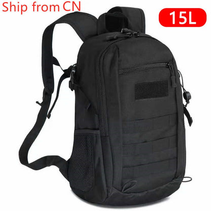 Cyflymder Outdoor Tactical Backpack Military Rucksacks Men 15L 20L Waterproof Sport Travel Backpacks Camping Mochila Fishing Hunting Bags