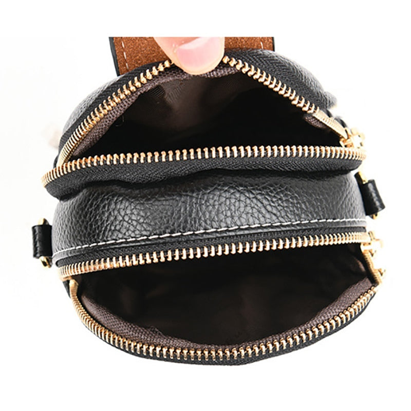 Cyflymder PU Leather Ladies Crossbody Messenger Bags Bolsa Women Handbag Bolsos Flap Vintage Small Shoulder Bags Phone Purse
