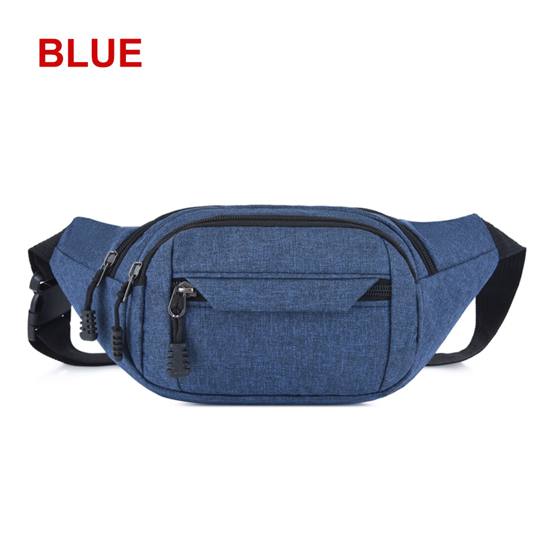 Cyflymder Men Women Waist Bag pack Purse Casual Large Phone Belt Bag Pouch Canvas Travel Phone Bag Fanny Banana Hip Bags