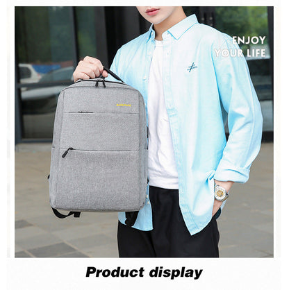 Cyflymder Men's Backpack Multifunctional Waterproof Bags for Male Business Laptop Backpack USB Charging Bagpack Nylon Casual Rucksack