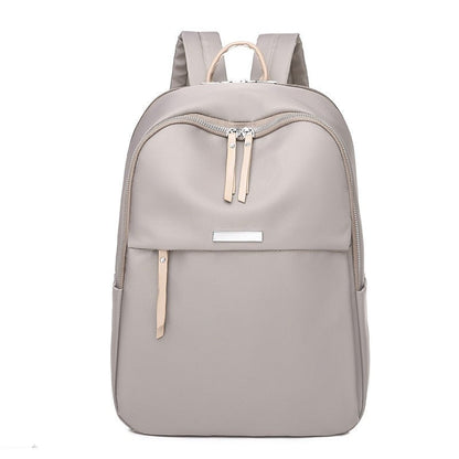 Realaiot Fashion School Girls Shoulder Bag Oxford Computer Bag Simple Travel Backpack Female Large Capacity Backpack Women