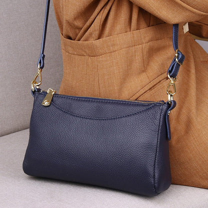 Realaiot Genuine Leather MINI Clutch bag Fashion Small Crossbody Bags For Women Luxury Handbag Ladies Shoulder Bag Clutch Purse