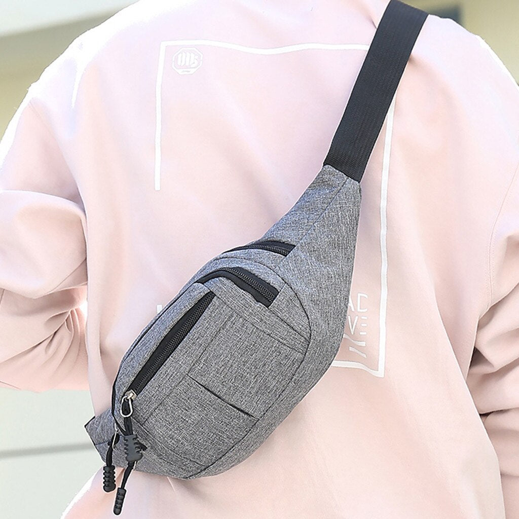 Realaiot Waist Packs Heuptas Hip Bag Fashion Men Women Waistband Banana Waist Bags Waist Bag Men Travel Purse Bolso Cintura