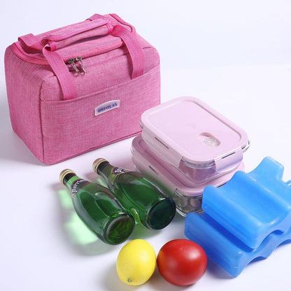 Cyflymder Portable Lunch Bag New Thermal Insulated Lunch Box Tote Cooler Handbag Bento Pouch Dinner Container School Food Storage Bags