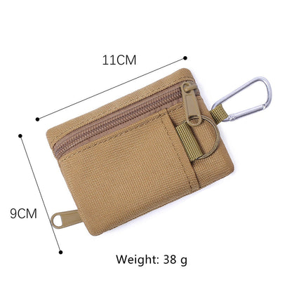 Cyflymder Outdoor EDC Molle Pouch Wallet Waterproof Portable Travel Zipper Waist Bag for Camping Hiking Hunting Military EDC Pouch