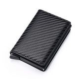 Realaiot Blocking Credit Card Holder for Male Anti Theft Men Wallets PU Leather Short Purse for women Bank ID Card Holder Business