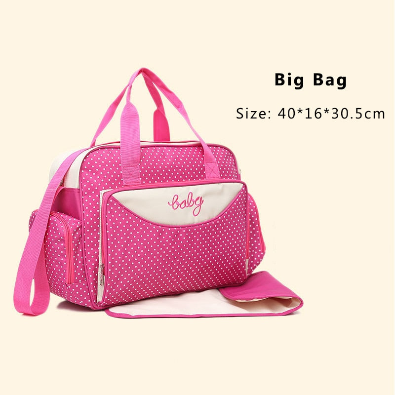 Realaiot Hot Sell Diaper Bag Maternity Packs Shoulder Baby Bag Women Travel Handbag for Baby Nursing Mummy Maternity Nappy Bag