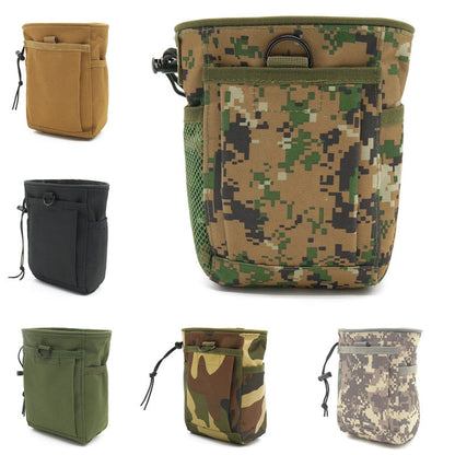 Cyflymder Molle System Hunting Tactical Magazine Dump Drop Pouch Recycle Waist Pack Ammo Bags Airsoft Military Accessories Bag Pouches