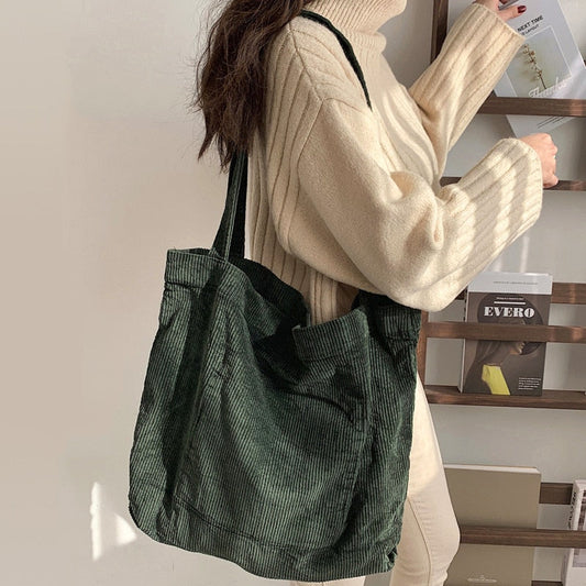 Realaiot Tote Bag Women Designer Handbags Shoppers Fashion Casual Minimalist Style Large Capacity Solid Color Shoulder Bags