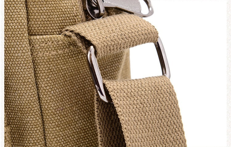 Realaiot Tactical Military Canvas Bag Mens Bags Outdoor Vintage Small Bag Crossbody Sling Army Bags Hiking Sport Fashion Shoulder Bag