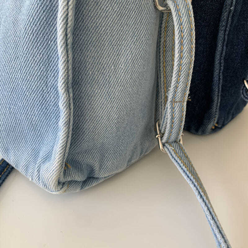 Realaiot Denim Jeans Shoulder Crossbody Bag Girl Fashion Luxury Design Totes For Women Casual Large Capacity Shopping Handbag and Purse