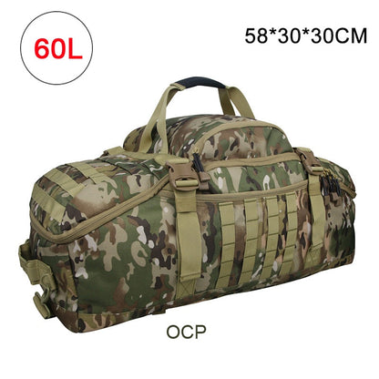 Realaiot 40L 60L 70L Men Army Military Tactical Waterproof Backpack Molle Camping Backpacks Sports Travel Bags Tactical Sport gym bag