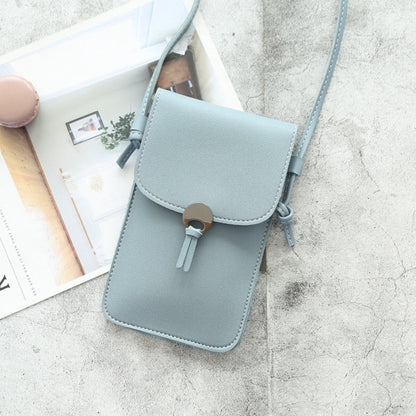 Realaiot Fashion Cellphone Shoulder Bag Women PU Leather Crossbody Bag New Handbag Card Holder Messenger Bag Flap Wallet