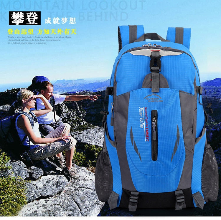 Cyflymder Quality Nylon Waterproof Travel Backpacks Men Climbing Travel Bags Hiking Backpack Outdoor Sport School Bag Men Backpack Women