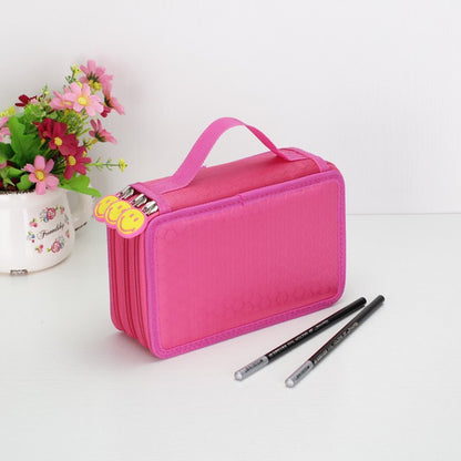 Cyflymder Office School Pencil Case Big 36/48/72 Slots Penal for Girls Boys Pen Box Large Storage Cartridge Bag Stationery Kit Pencilcase