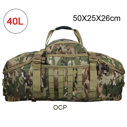 Realaiot 40L 60L 70L Men Army Military Tactical Waterproof Backpack Molle Camping Backpacks Sports Travel Bags Tactical Sport gym bag