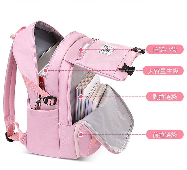 Realaiot Fashion School Bags For teenage Girls Waterproof big schoolbag Children Backpack Book bag Kids School Backpack teens mochila