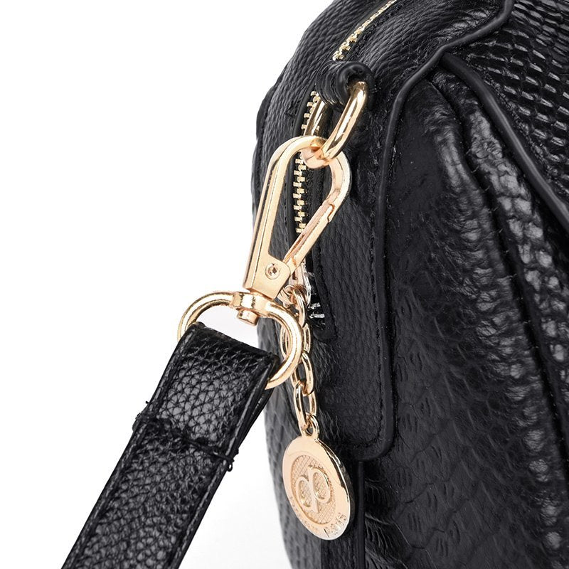 Realaiot 100% Genuine Leather Women Shoulder Bags Fashion Luxury Handbags Women's bag Designer Cowhide Female Crossbody Bags Luxury Totes