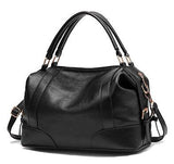 Realaiot Soft Leather Women Handbags Elegant Ladies Shoulder Bag Vintage Female Messenger Bag Large Capacity Casual Tote Bolsa Feminina