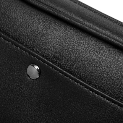 Realaiot Fashion Luxury Men's Crossbody Bag Business PU Leather Shoulder Bags Men Solid Flap Messenger Bag Men Zipper Ipad Bag New