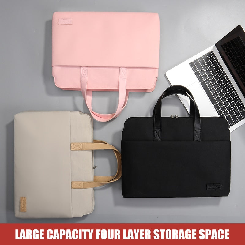 Realaiot laptop bag for Lenovo air 13.3 Apple MacBook Xiaomi Huawei matebook 14inch computer bag 15.6 female pro15 Dell 13 sleeve handbag