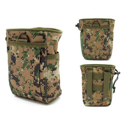 Cyflymder Molle System Hunting Tactical Magazine Dump Drop Pouch Recycle Waist Pack Ammo Bags Airsoft Military Accessories Bag Pouches