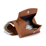 Cyflymder New Women Genuine Leather Purses Female Cowhide Wallets Lady Small Coin Pocket Rfid Card Holder Mini Money Bag Portable Clutch