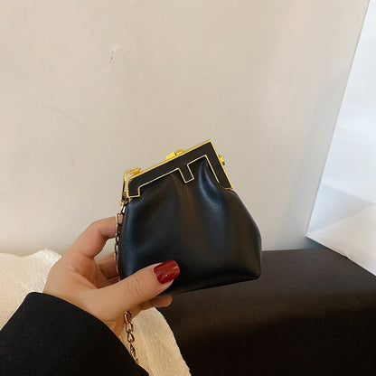 Cyflymder New In Trend Pretty Pouch PU Leather Crossbody Bags Women Brand Luxury Shoulder Handbags Kawaii Totes Long Belt Clutch