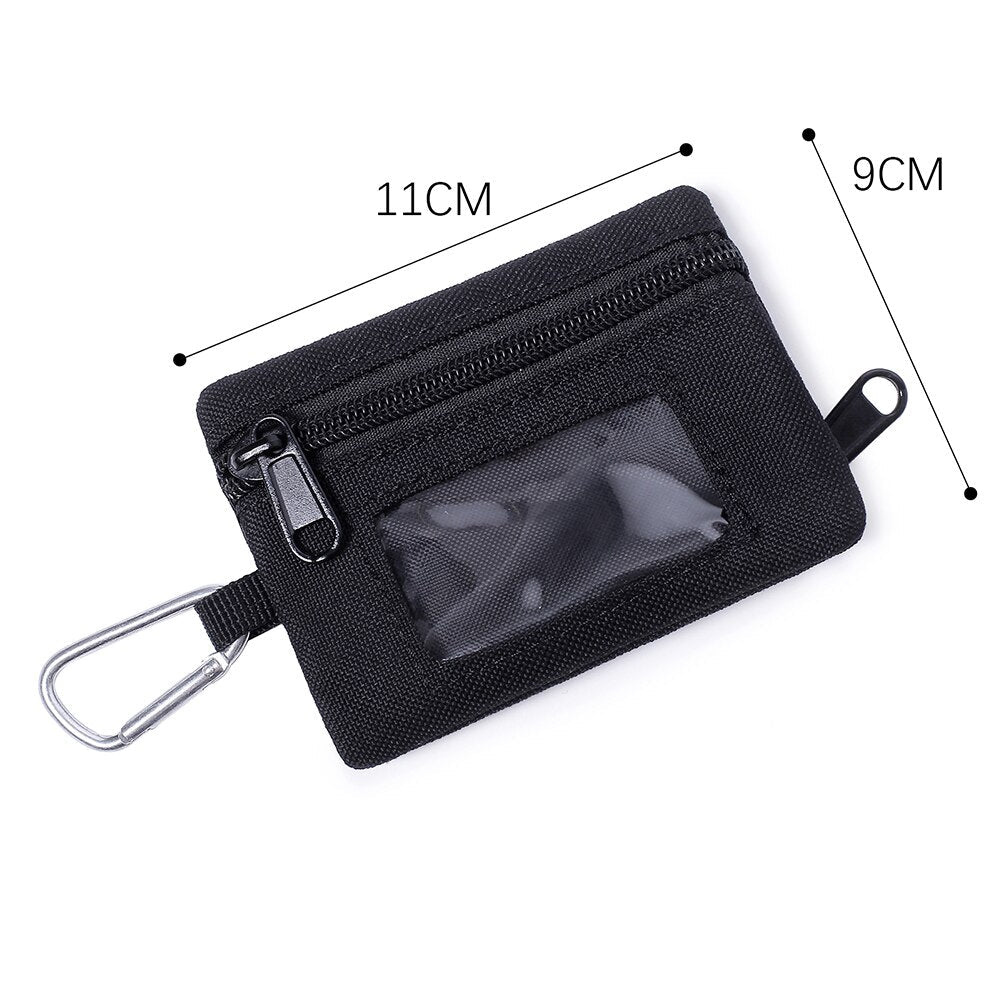 Cyflymder Outdoor EDC Molle Pouch Wallet Waterproof Portable Travel Zipper Waist Bag for Camping Hiking Hunting Military EDC Pouch