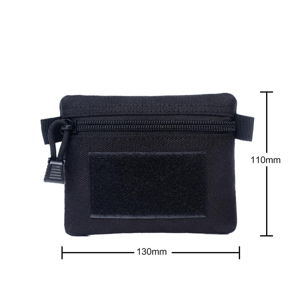 Cyflymder Outdoor EDC Molle Pouch Wallet Waterproof Portable Travel Zipper Waist Bag for Camping Hiking Hunting Military EDC Pouch