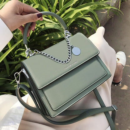 Realaiot Elegant Female Square Tote bag Fashion New High quality PU Leather Women's Designer Handbag Travel Shoulder Messenger Bag