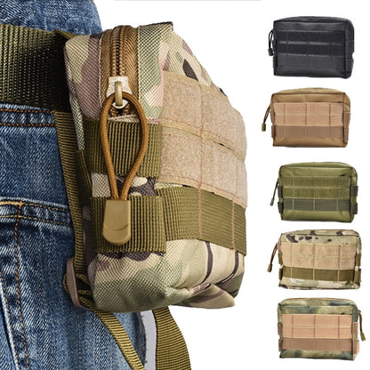 Cyflymder Military Molle Pouch Tactical Belt Waist Bag Outdoor Sport Waterproof Phone Bag Men Casual EDC Tool Pocket Hunting Fanny Pack