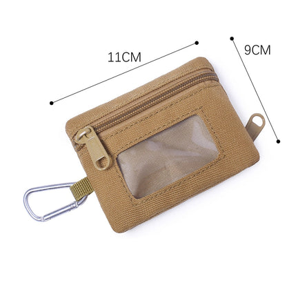 Cyflymder Outdoor EDC Molle Pouch Wallet Waterproof Portable Travel Zipper Waist Bag for Camping Hiking Hunting Military EDC Pouch