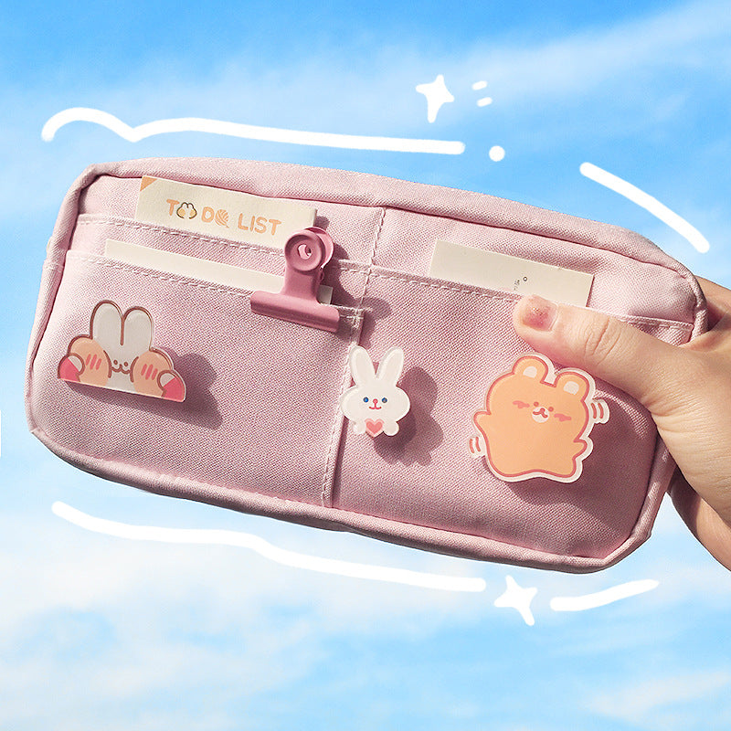 Cyflymder pencil case cute pencilcases material escolar girl back to school supplies piorniki estuche piornik kawaii bag pencil box