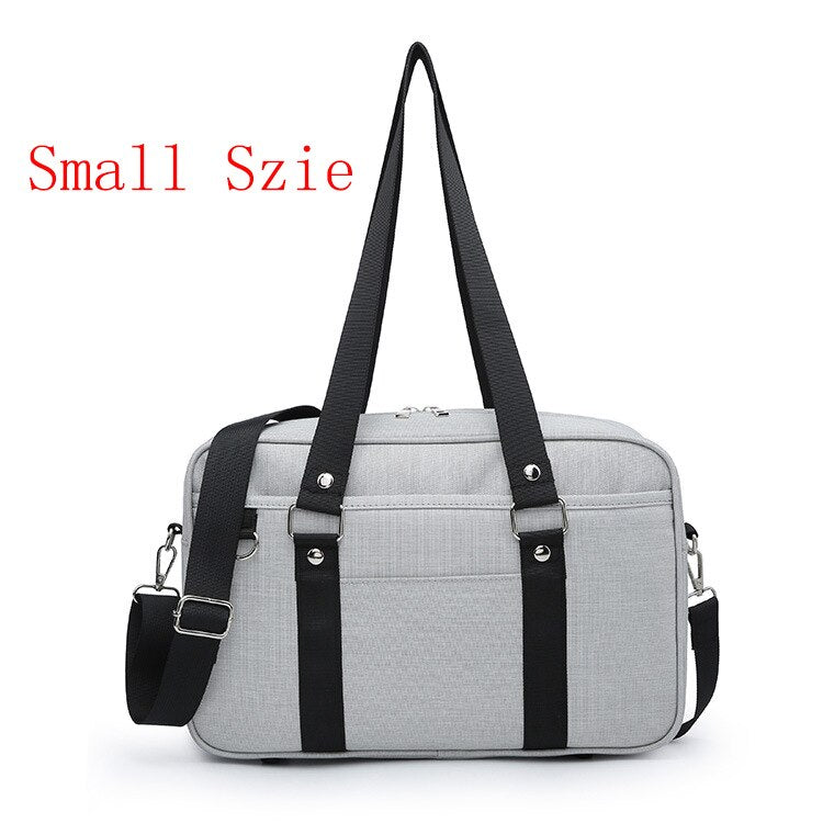 Realaiot JK Bag Girly Girl Japanese Student Bag JK Commuter Bag Briefcase Bookbag Travel Messenger Bag Handbag