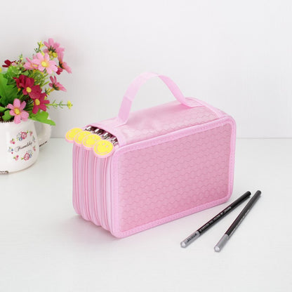 Cyflymder Office School Pencil Case Big 36/48/72 Slots Penal for Girls Boys Pen Box Large Storage Cartridge Bag Stationery Kit Pencilcase