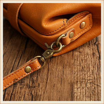 Cyflymder Newest Designer Woman Bags Handmade Genuine Leather Ladies Shoulder Bag Crossbody Female Bags Soft Skin doctor bag