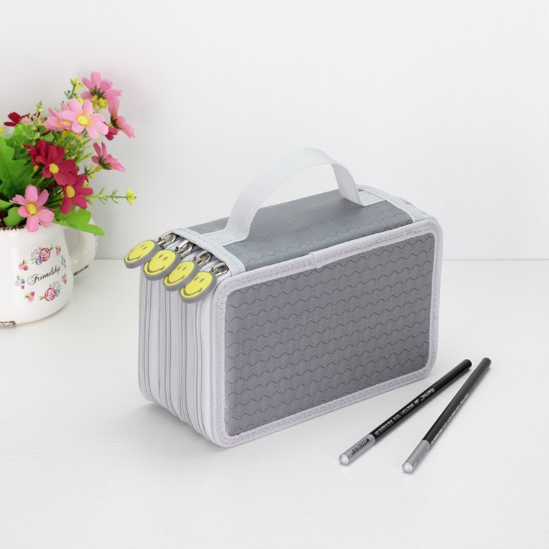 Cyflymder Office School Pencil Case Big 36/48/72 Slots Penal for Girls Boys Pen Box Large Storage Cartridge Bag Stationery Kit Pencilcase