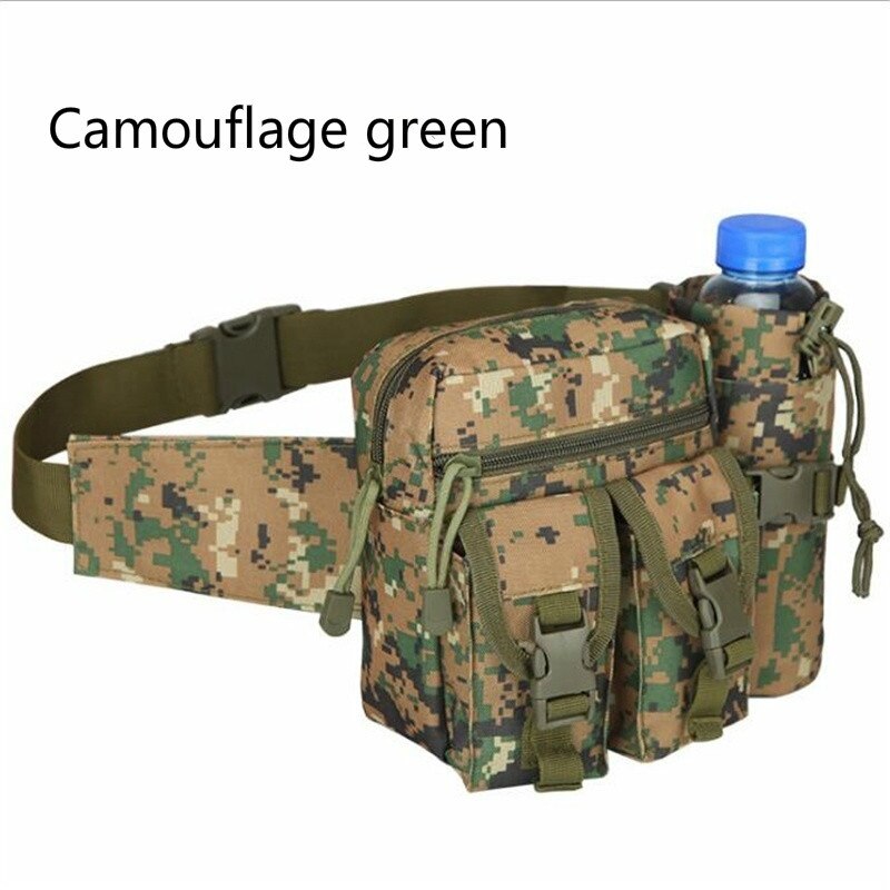 Cyflymder Men's Tactical Casual Fanny Waterproof Pouch Waist Bag Packs Outdoor Military Bag Hunting Bags Tactical Wallet Waist Packs