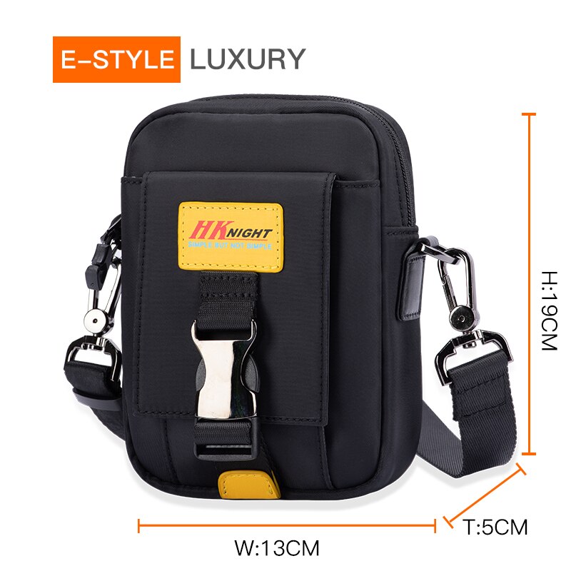 Cyflymder Men's Purse Shoulder Bag Small Messenger Bags Men Travel Crossbody Bag Handbags New Fashion Male Phone Money Belt Wallet