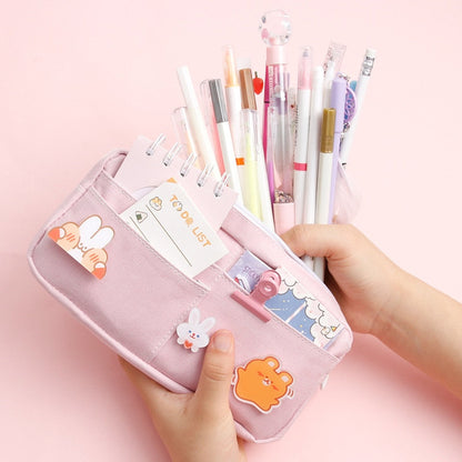 Cyflymder pencil case cute pencilcases material escolar girl back to school supplies piorniki estuche piornik kawaii bag pencil box