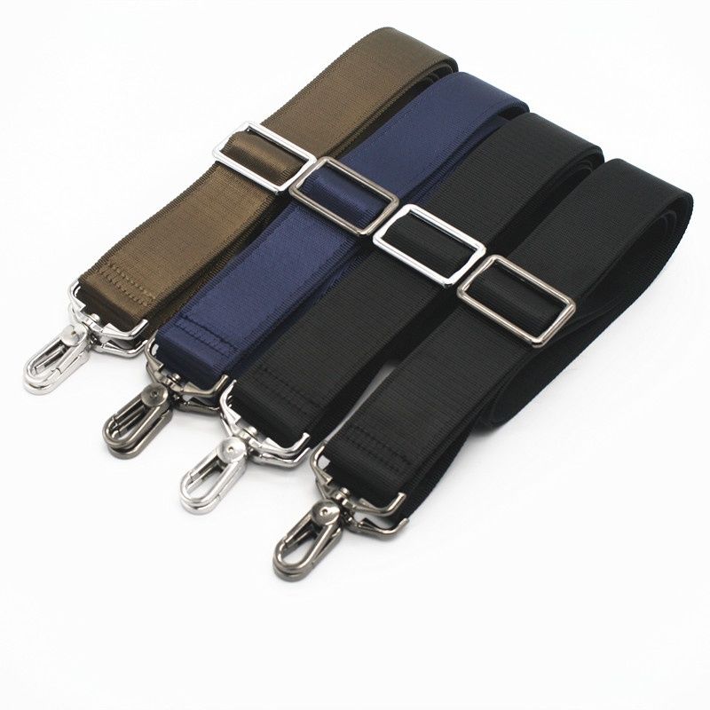 Cyflymder Men 's Bag Straps , 3.8 Cm Wide Nylon Bag Strap Accessories , Leather Bag Long Shoulder Straps , Briefcase Straps Zinc Alloy