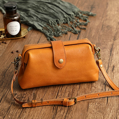 Cyflymder Newest Designer Woman Bags Handmade Genuine Leather Ladies Shoulder Bag Crossbody Female Bags Soft Skin doctor bag