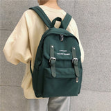 Realaiot Fashion Backpack For Teenager Student Waterproof Women Backpack Nylon Shoulder Bag New Trend Female Bagpack Large School Bags