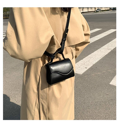 Realaiot Autumn And Winter High Sense Of All-match Shoulder Bag New Fashion Mini Women's Designer Retro Western Style Messenger Bag