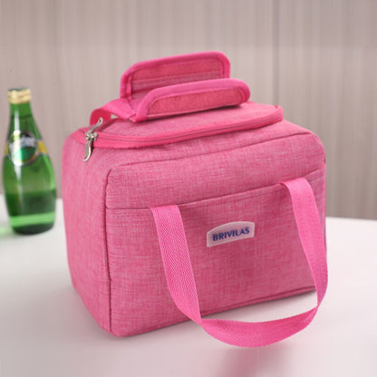 Cyflymder Lunch Box Bag Waterproof Thermal Bag Oxford Fabric Portable Thermal Insulated Cation Picnic Food Box Women Tote Storage Ice Bags