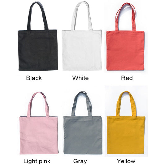 Cyflymder Multicolor High-Quality Women Men Handbags Canvas Tote bags Reusable Cotton grocery Zippered shopping bag Eco Foldable