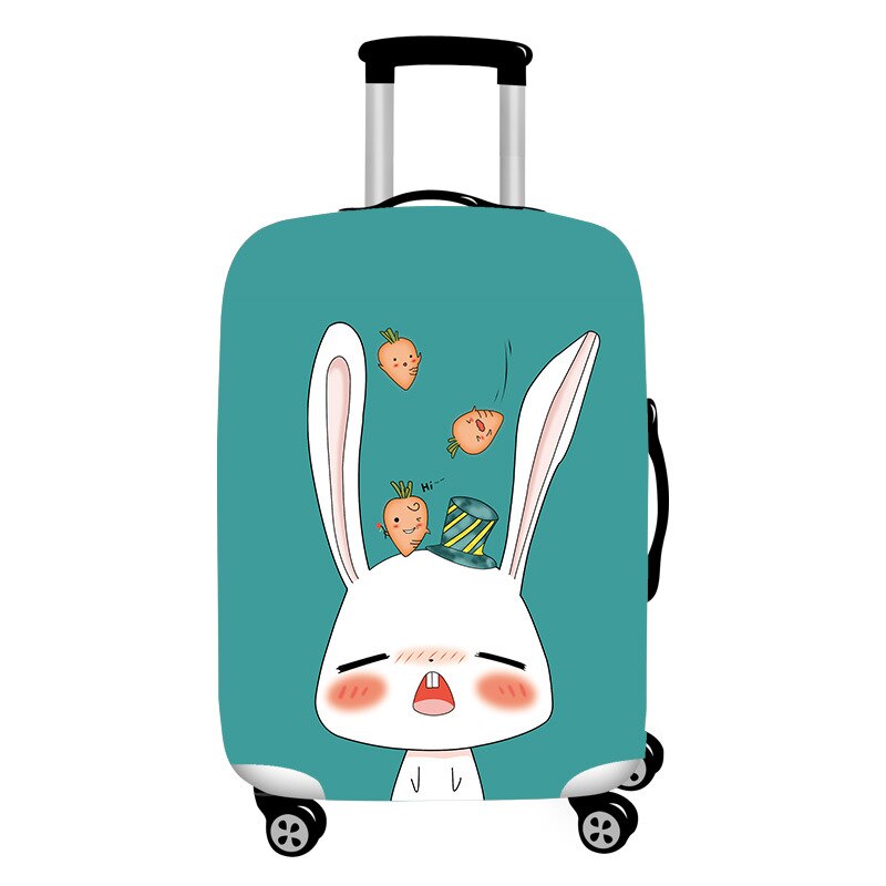 Realaiot Animal Pattern  Travel luggage Suitcase Protective Cover Trolley luggage Bag Cover Men Women Thick Elastic Case For Suitcase